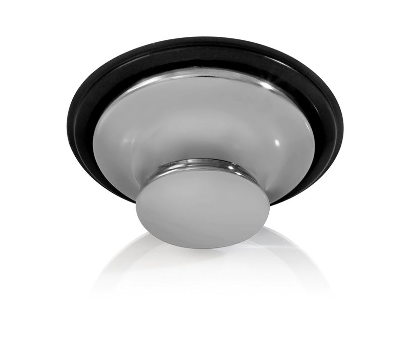 K&J Universal Kitchen Sink Stopper -Garbage Disposal Plug - Kitchen Sink Plug for Insinkerator, Kitchenaid, Kohler and More! â€¦ (Brushed Nickel) - Image 2